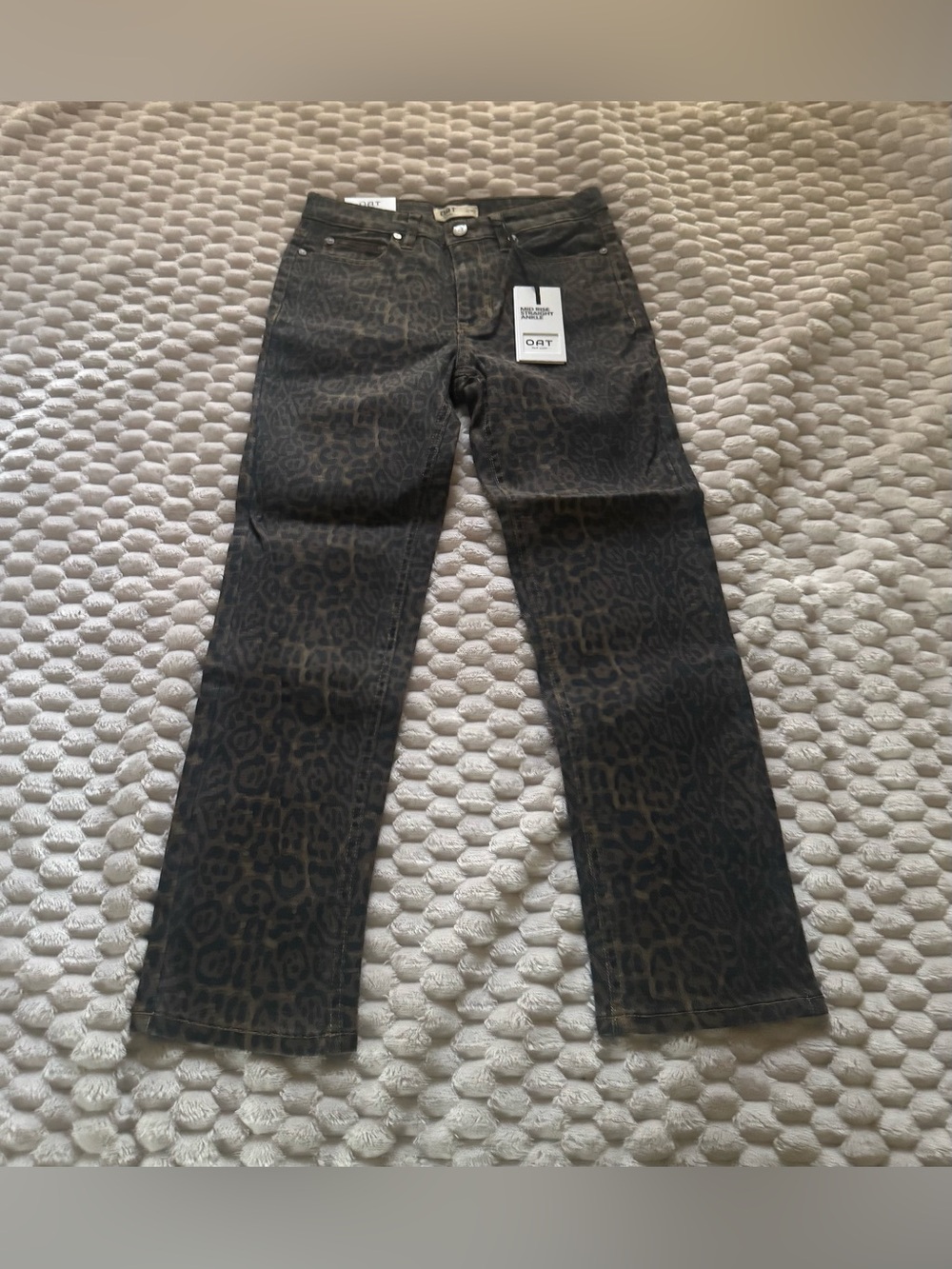 Oat New York Mid Rise Straight Ankle Jeans - NWT